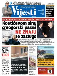 Vijesti - broj 6328, 6. nov 2015.