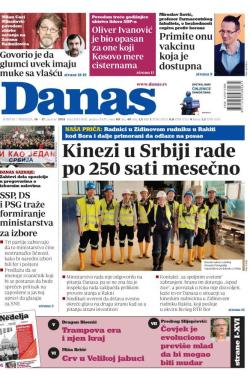 Danas - broj 8510-8511, 16. jan 2021.