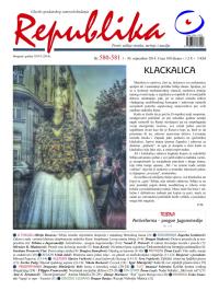 Republika - broj 580-581, 1. sep 2014.