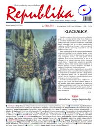 Republika - broj 580-581, 1. sep 2014.