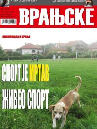 Vranjske - broj 1016, 1. sep 2016.