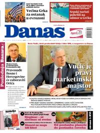 Danas - broj 6487-6488, 4. jul 2015.