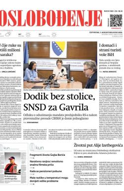 Oslobođenje - broj 27981, 7. avg 2025.