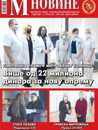 M Novine, Sr. Mitrovica - broj 1008, 14. apr 2021.