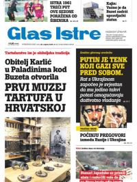 Glas Istre - broj 58, 28. feb 2022.