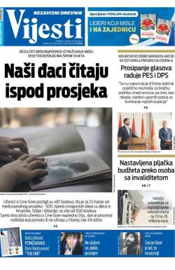 Vijesti - broj 9012, 20. maj 2023.