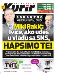 Kurir - broj 3364, 5. feb 2013.