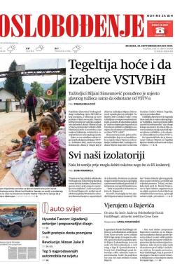Oslobođenje - broj 26489, 23. sep 2020.