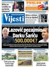 Vijesti - broj 9336, 19. apr 2024.