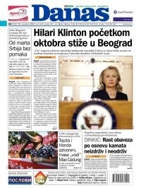 Danas - broj 5469, 19. sep 2012.