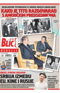 Blic - broj 8703, 23. maj 2021.