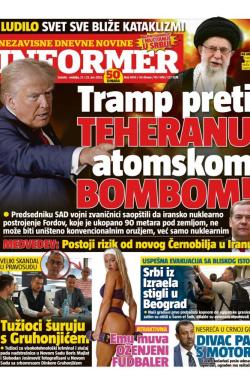 Informer - broj 4010, 21. jun 2025.