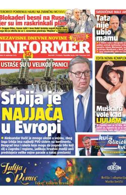 Informer - broj 4087, 19. sep 2025.