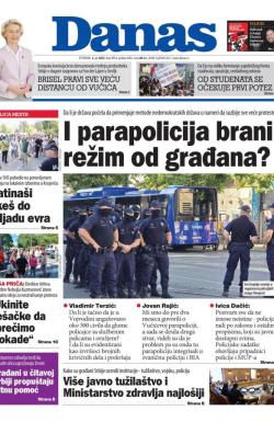 Danas - broj 9954, 3. jul 2025.