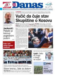 Danas - broj 7245, 31. jul 2017.