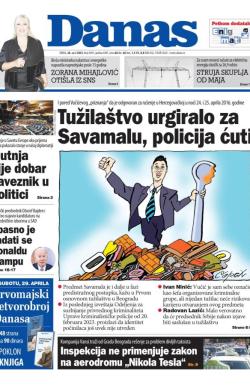 Danas - broj 9287, 26. apr 2023.
