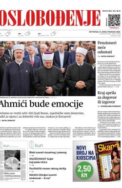 Oslobođenje - broj 27888, 17. apr 2025.