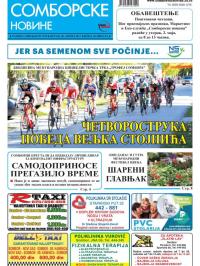 Somborske novine - broj 3279, 28. apr 2017.