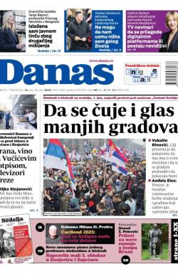 Danas - broj 9926, 31. maj 2025.