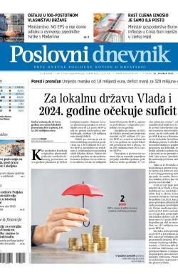 Poslovni Dnevnik - broj 4845, 23. maj 2023.