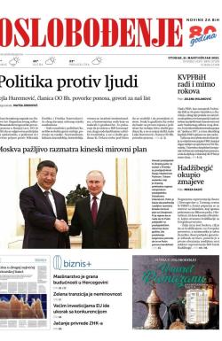 Oslobođenje - broj 27253, 21. mar 2023.