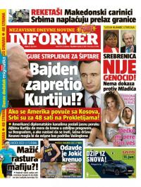 Informer - broj 2779, 11. jun 2021.