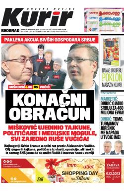 Kurir - broj 3664, 6. dec 2013.