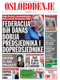 Oslobođenje - broj 24.496, 9. feb 2015.