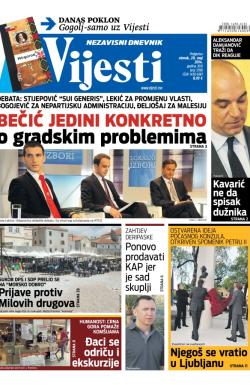 Vijesti - broj 5798, 20. maj 2014.