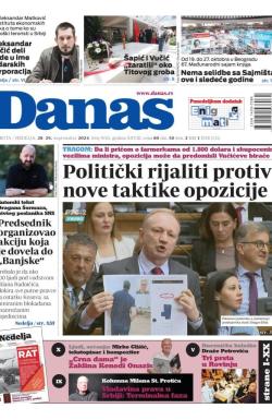 Danas - broj 9725, 28. sep 2024.