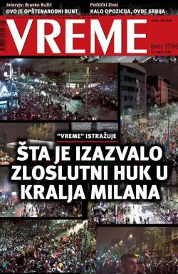 Vreme - broj 1786, 27. mar 2025.