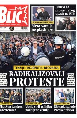 Blic - broj 7932, 18. mar 2019.