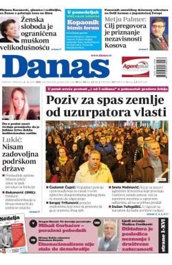 Danas - broj 7824-7825, 2. mar 2019.