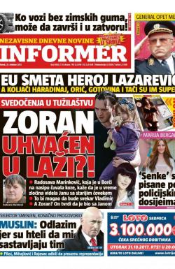 Informer - broj 1680, 31. okt 2017.