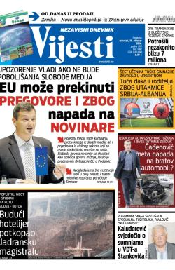 Vijesti - broj 5947, 16. okt 2014.