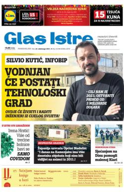 Glas Istre - broj 322, 22. nov 2021.