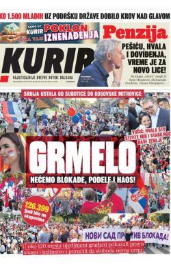 Kurir - broj 4141, 8. sep 2025.
