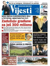 Vijesti - broj 6445, 5. mar 2016.
