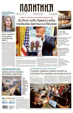 Politika - broj 40235, 9. dec 2025.