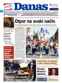 Danas - broj 6134, 16. jul 2014.