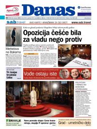 Danas - broj 5945, 8. jan 2014.