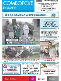 Somborske novine - broj 3468, 11. dec 2020.