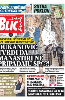 Blic - broj 8341, 19. maj 2020.