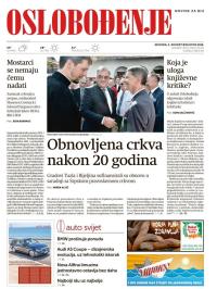 Oslobođenje - broj 25033, 3. avg 2016.