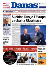 Danas - broj 6233, 23. okt 2014.