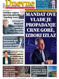 Dnevne novine - broj 3125, 16. okt 2021.