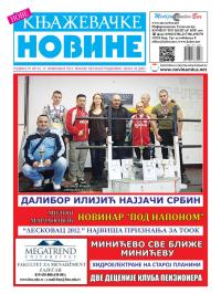 Nove knjaževačke novine - broj 65, 15. nov 2012.