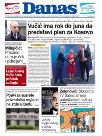 Danas - broj 7480, 23. mar 2018.
