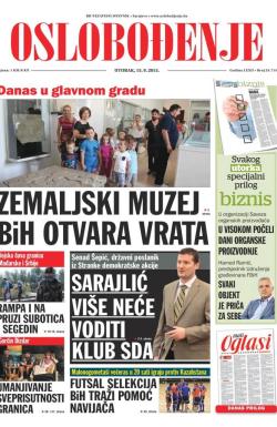 Oslobođenje - broj 24714, 15. sep 2015.
