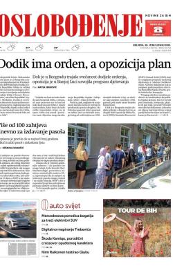 Oslobođenje - broj 26723, 30. jun 2021.